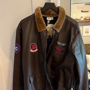 Maverick Bomber Jacket for Men, Halloween Costume Accessory